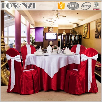 100 Polyester Material Factory Sell Wedding Chair Cover Decoration