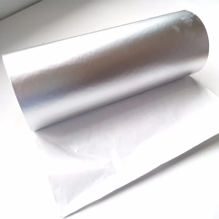 Non Stick Silver Parchment Baking Paper Lined Kitchen Aluminum Foil 