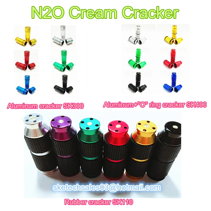 

Free Shipping 50pcs Wholesale N2O Cracker, NOS Dispenser, NOS Cream Cracker for Whipped Cream Canister, Black/red