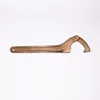 Sparkproof hook wrenches with square noses, for ring nuts