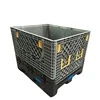 Collapsible & stackable plastic bulk mega bins for electronic industry
