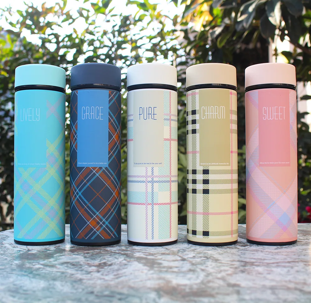 

Custom Matte Double Wall Stainless Steel Insulated Thermos Vacuum Flask Filtered Water Bottle