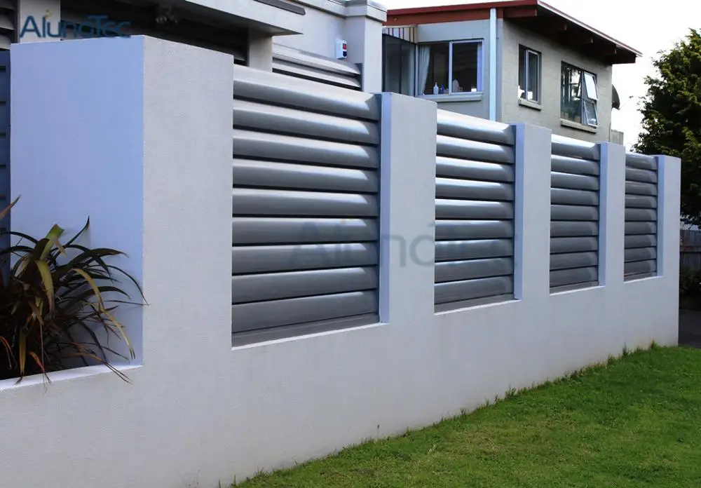Horizontal Aluminum Louver Fence,Aluminium Louver Fence Panels Buy