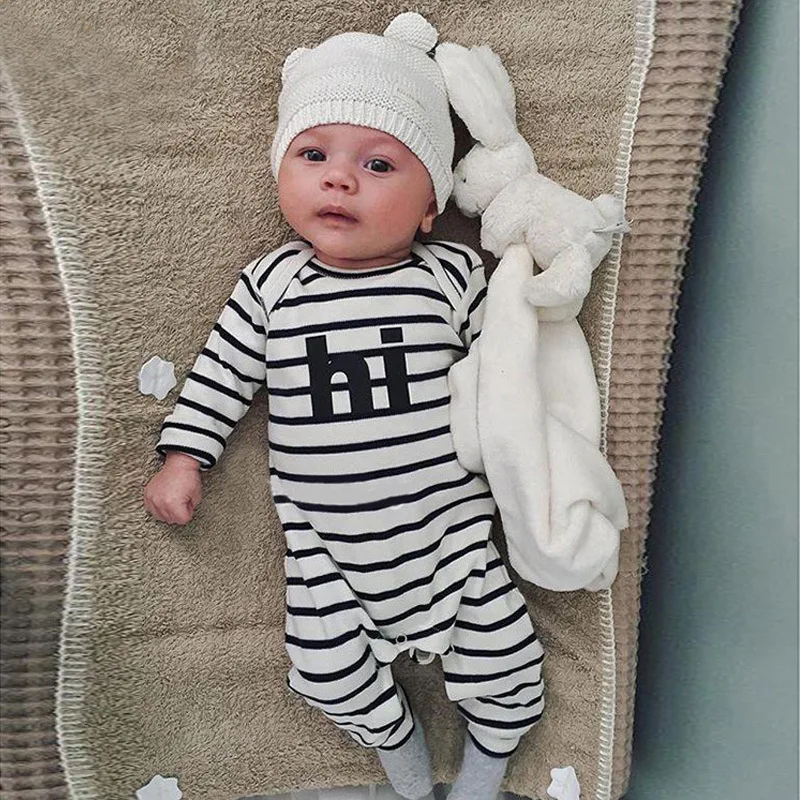 

F40071A New arrivals cotton comfortable long sleeve infant jumpsuit baby boys' rompers baby clothes romper, As picture