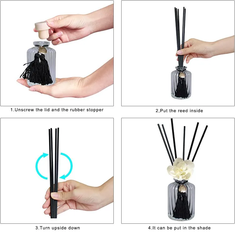 Mini Paper Flower Oem Aromatherapy Essential Oils Reed Diffuser Buy Mini Reed Diffuser,Reed