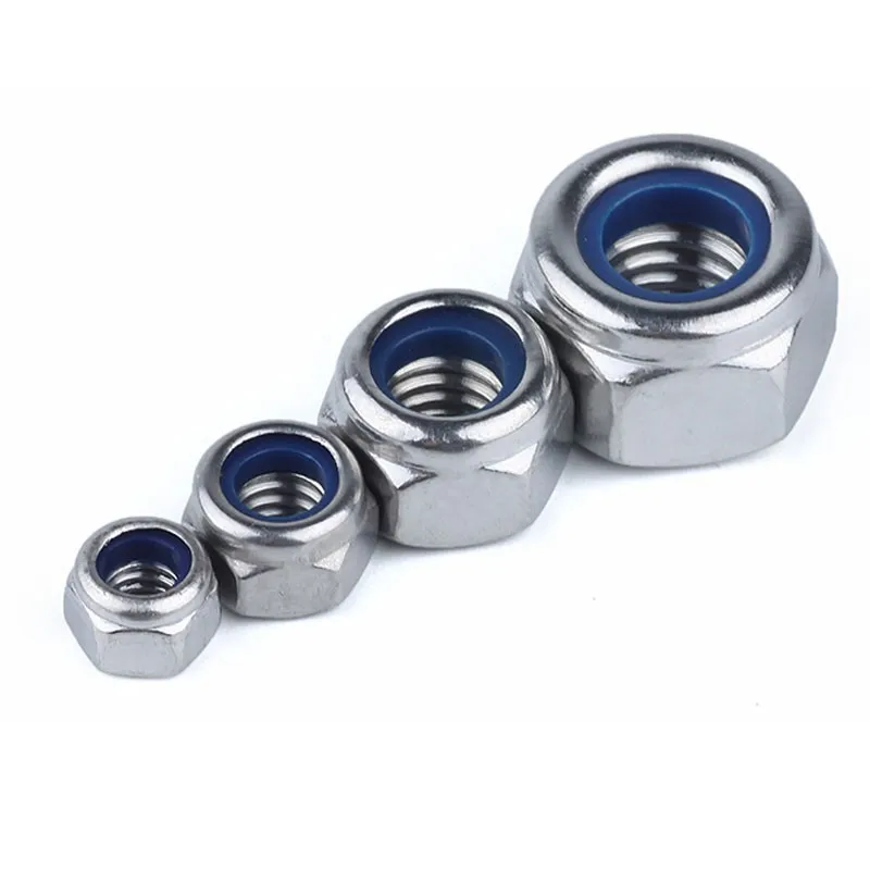 A470 Hex Nylon Insert Lock Thin Jam Nut Din985 Buy A470 Hex Nut,A4