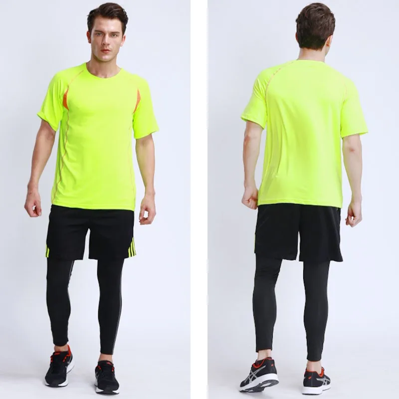 Private Label Wholesale Fitness Clothing Men Compression Sports Gym ...
