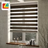 Home Automation Zebra Curtain Day And Night Indoor Window Blackout Zebra Roller Blind Cordless Window Shades