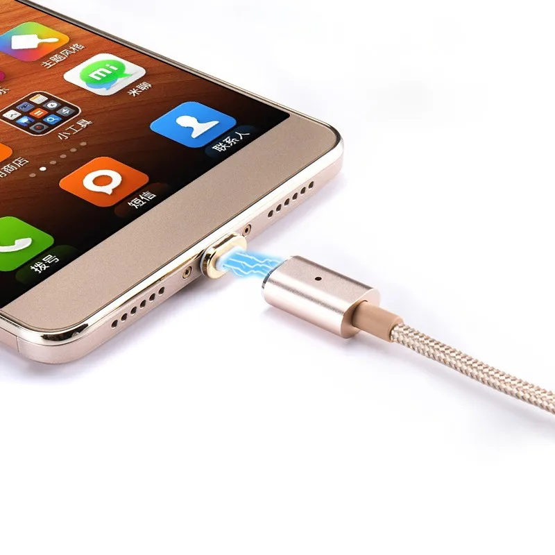 

Fast Charging Magnetic Micro USB Charge and Sync Cable, Gold/silver/grey/rose gold