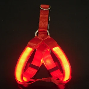 Image of 2019 hot sale led dog harness for pet accessories