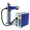 Free shipping Sale 50w Mini Desktop 3d Ring Engraving Flying Fiber Laser Marking Machine