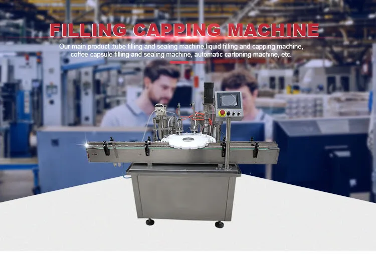 Full Automatic Nail Polish Manufacturing Machine Filling Production