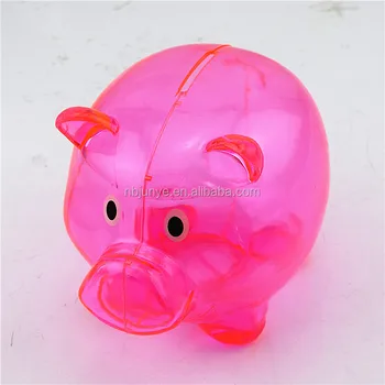 large plastic piggy banks for kids