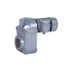Best price FF37 FF47 FF57 FF67 series hard tooth surface parallel-shaft helical gear reducer
