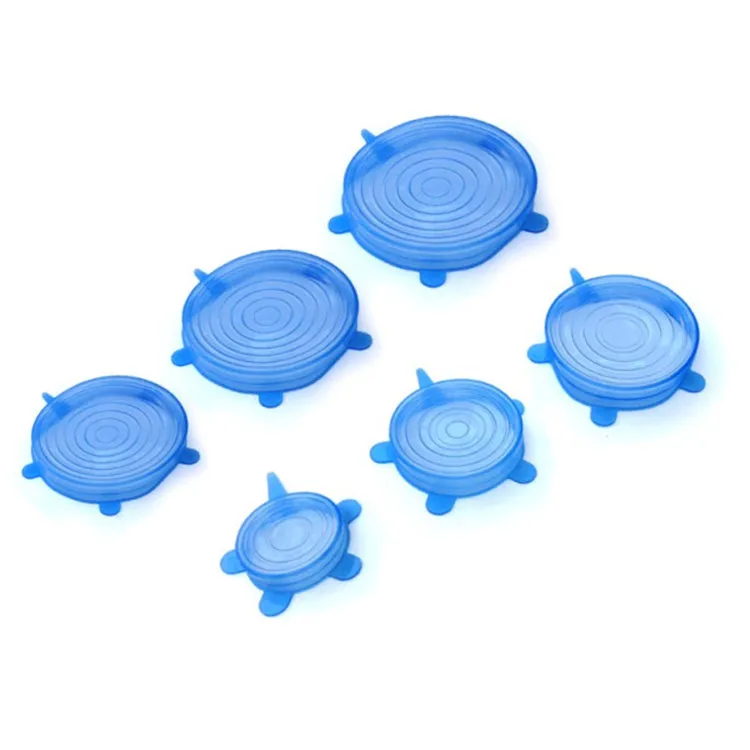 

Reusable Silicone Stretch Lids Universal Silicone Suction Lid Silicone Food Cover, Any pantone color