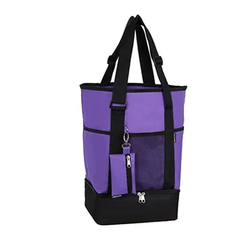 purple cooler bag