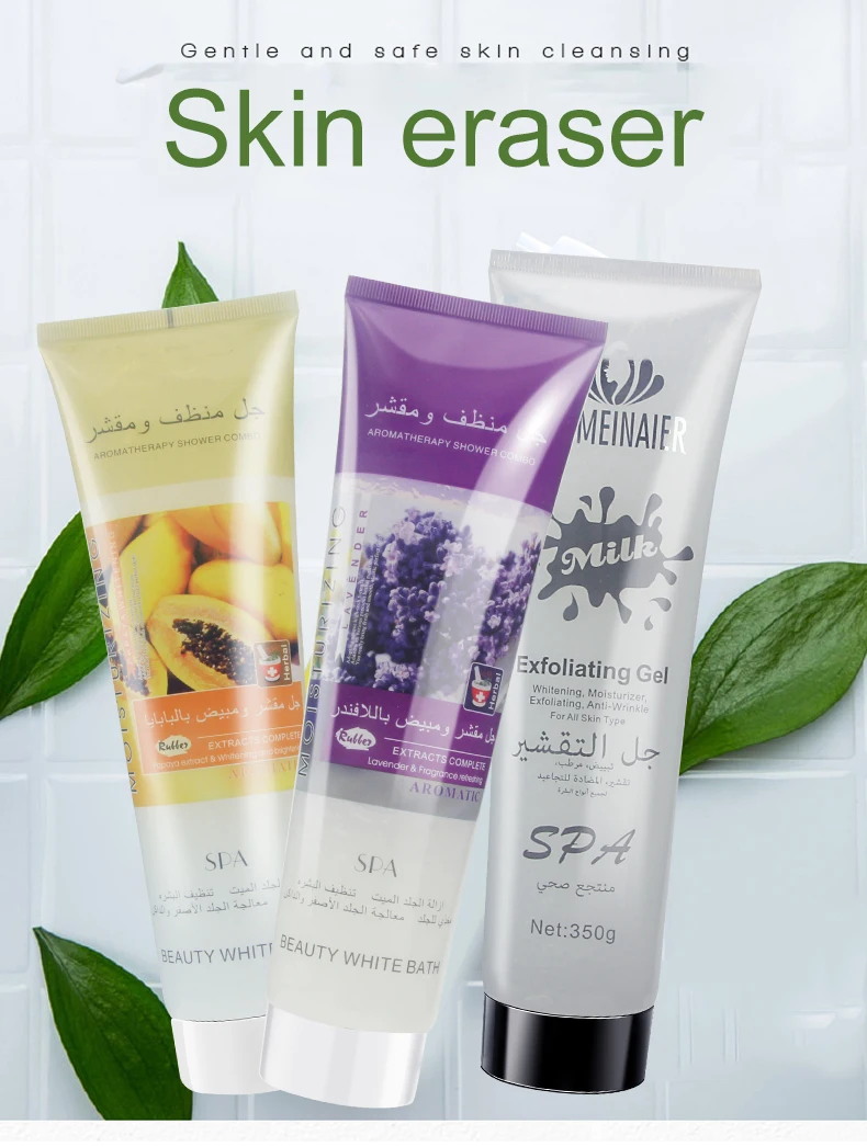 Nourishing Face And Body Scrub Gel For Exfoliation Best Quality