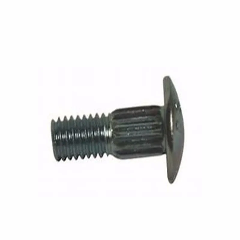 5/8'' B7 B7m A193 Galvanized Round Head Ribbed Neck Bolts Buy Ribbed