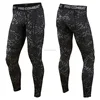 Compression Tight Pants Base Layer Running Leggings Men , digital printing