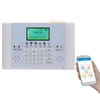 LCD gsm security home burglar alarm system BL-6000,fire and door detector eas with 88 wireless 6 wired zones safe alert