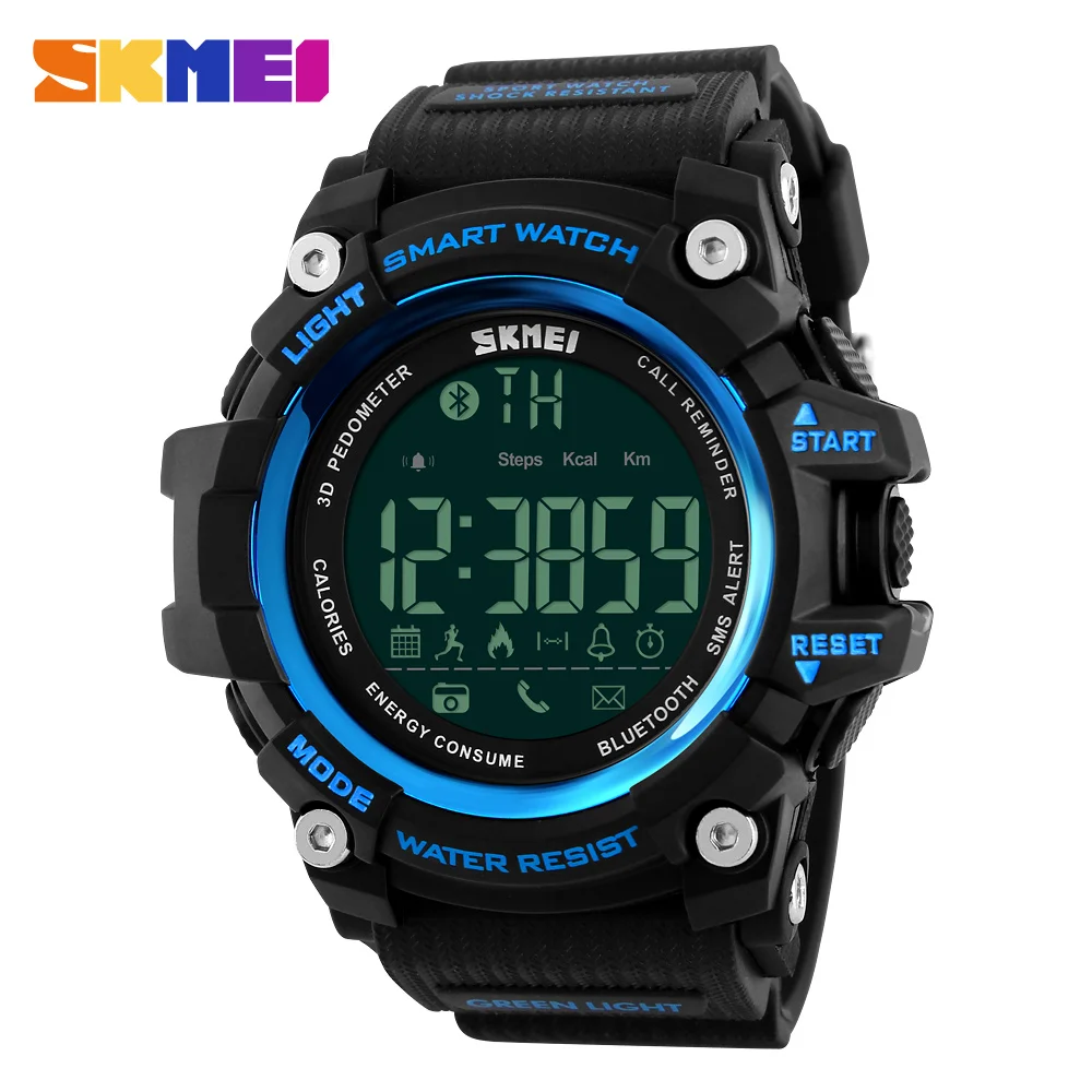 

multifunction water resistant top brand name smart digital wrist watch, 4 colors