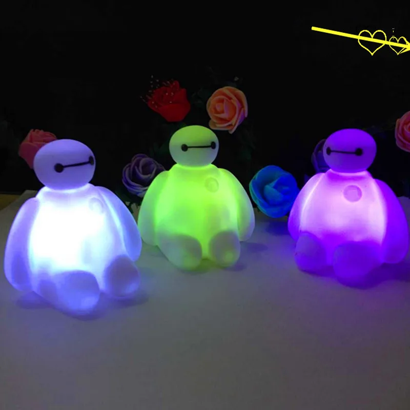 Brand New Colors Changing Cartoon Bayma LED Night Light Decoration Lamp Nightlight,great gift for kids