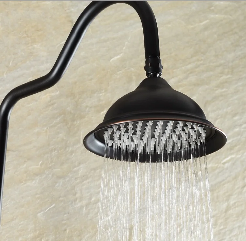 Antique Brass Sanitary Ware Shuc Shower Head Holder Black Shower Column Set Buy Sanitary Wares