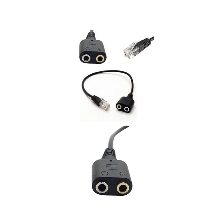 Manufacturer Sells Rj9 Male To 3.5mm Female Plug Headset Jack Phone