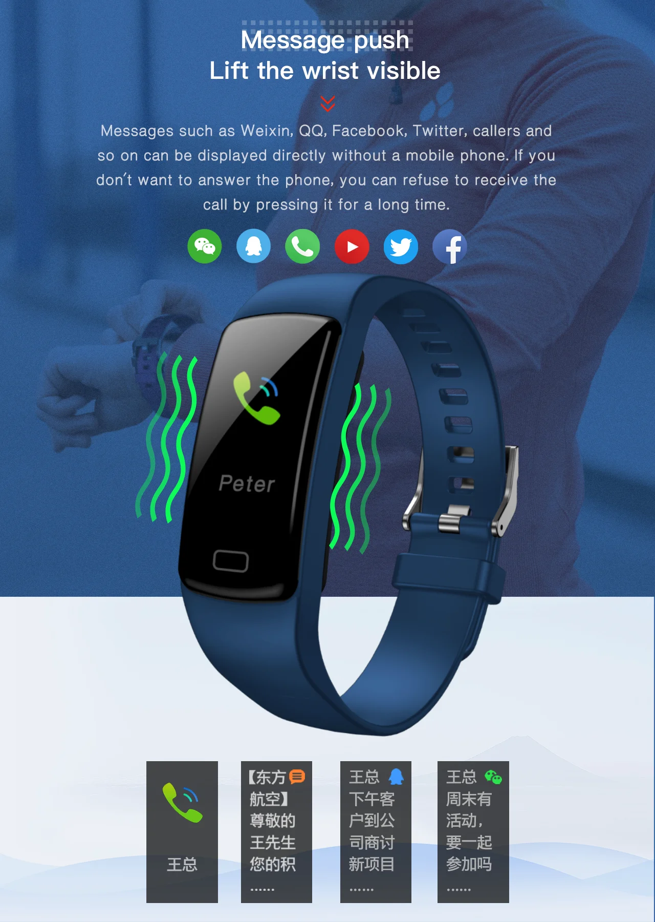 2019 Ixiu Smart Band Wristband Bracelet Y9 Heart Rate And Blood