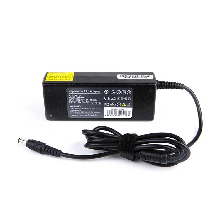 

Best price 90W 19V 4.74A 5.5*2.5 laptop AC adapter For Toshiba, Black