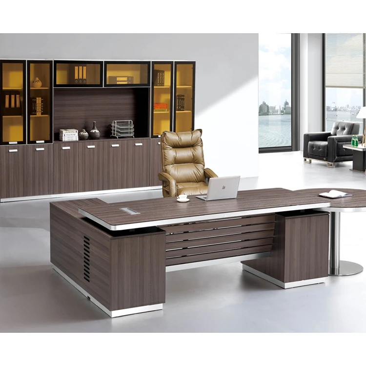 Compeive Price 1 8m Melamine Office Furniture Executive Table Compeive Price 1 8m Melamine Office