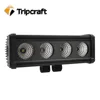 Single row mini LED LIHGT 8 inch 40W led light bar 3400LM Black face LED work light bar
