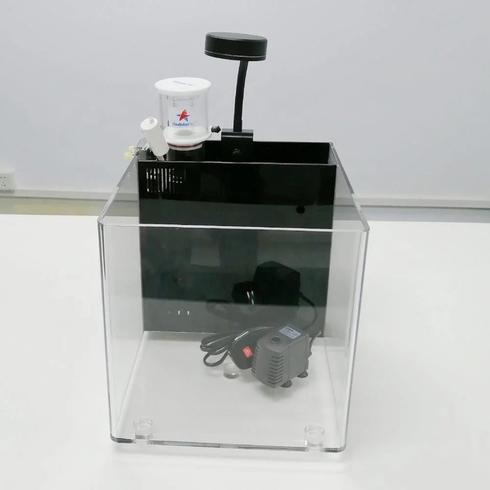 

A-30B Acrylic aquarium nano fish tank with LED/ pump/ mini protein skimmer