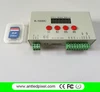 SPI signal SD card 8 output ports pixel led controller T-8000 offline control