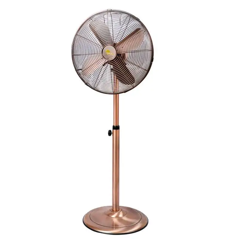 12 Inch New Design Metal Chrome Stand Fan Chrome Pedestal Fan