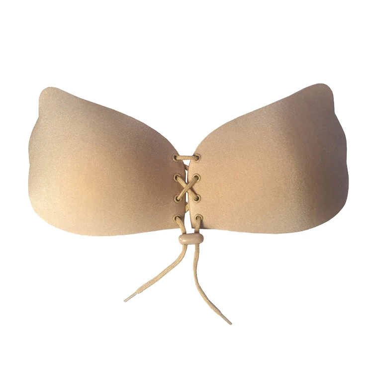 Backless Invisible Strapless Push Up Silicone Self Adhesive Bra Buy