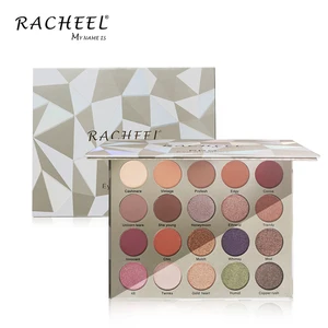 High Quality 20 Color Trianglr Eyeshadow Palette Cosmetics Custom Logo Makeup Eye Shadow Palette  Free Sample Accept Oem Order