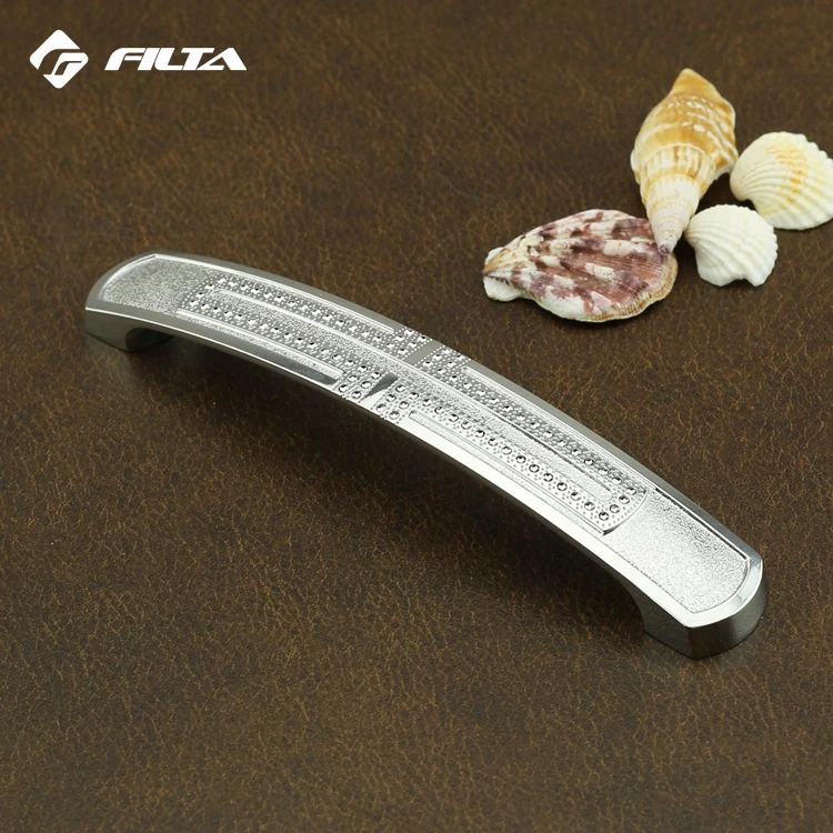 Fancy diamond high quality kitchen accessories cabinet handle