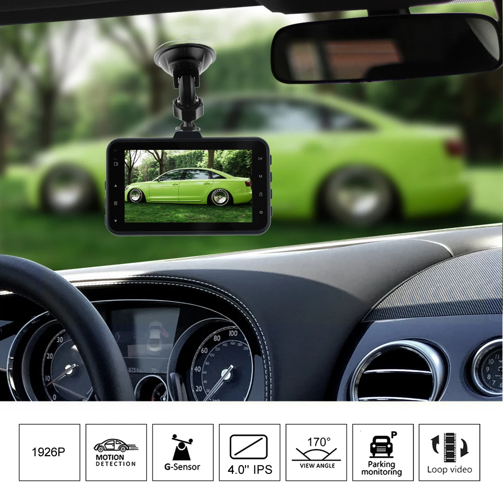 Advanced Driver Assistance System (ADAS) 1296p cam dash manual car camera Full HD dvr