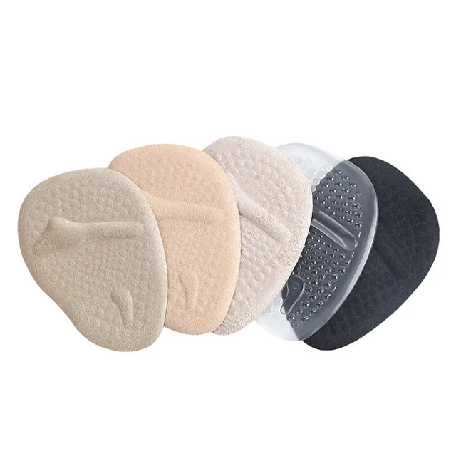 

PU material Anti-Slip invisibleShoe Metatarsal cushion High Heel pad Forefoot for forefoot protect, 5 colors