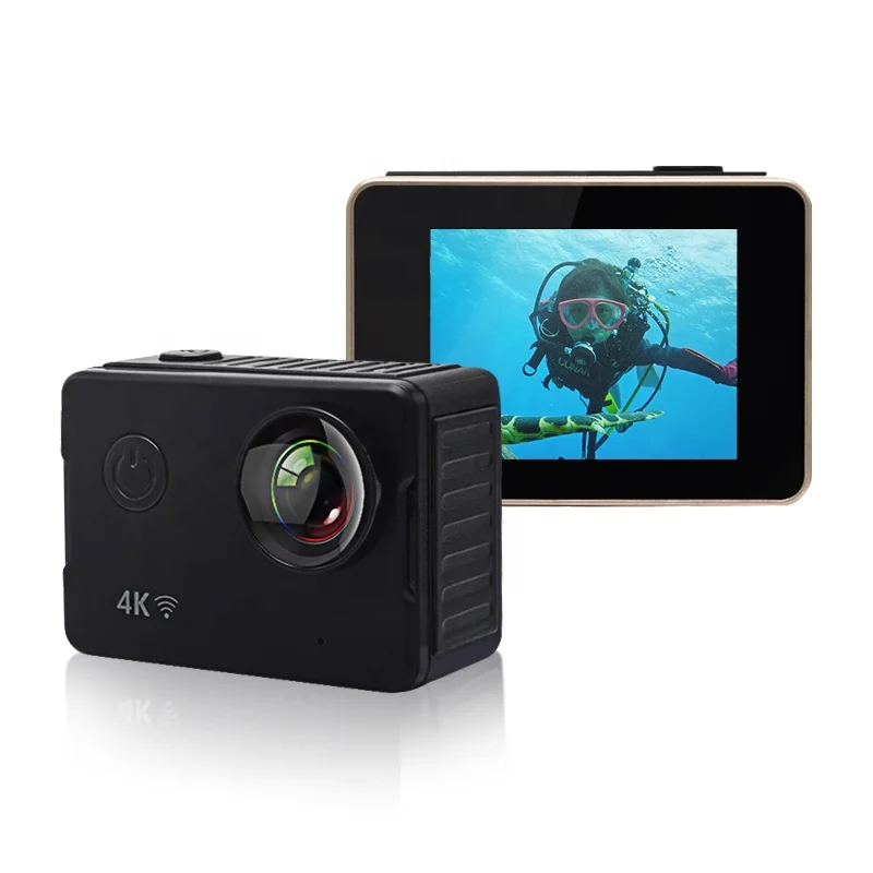 

China Factory Direct Supplier Wholesale Price 4K IP68 Waterproof Action Sport Cam Camera For Diving