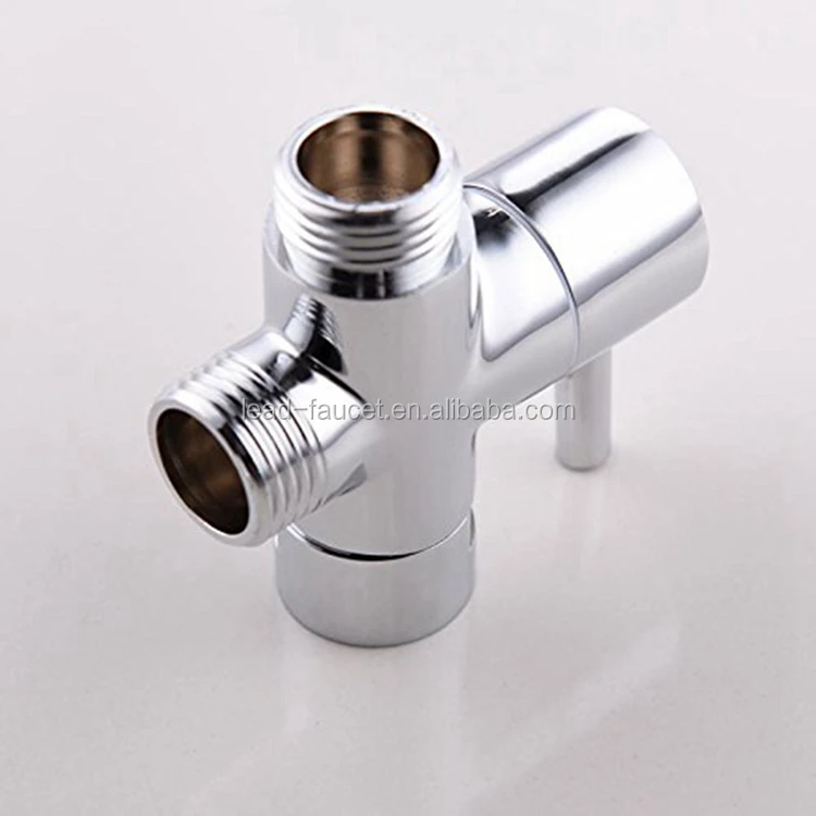 Three Ways Brass Threaded Faucet Connector Buy Faucet Tee Connector