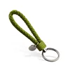 Leather Straps Braid Keychain wholesale leather key ring