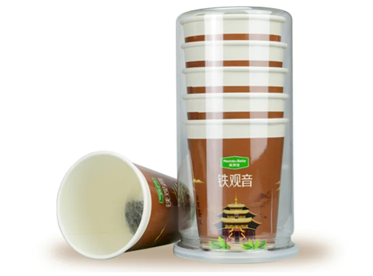 Merlin Bird Cup bottom tea organic oolong tea with filter paper - 4uTea | 4uTea.com