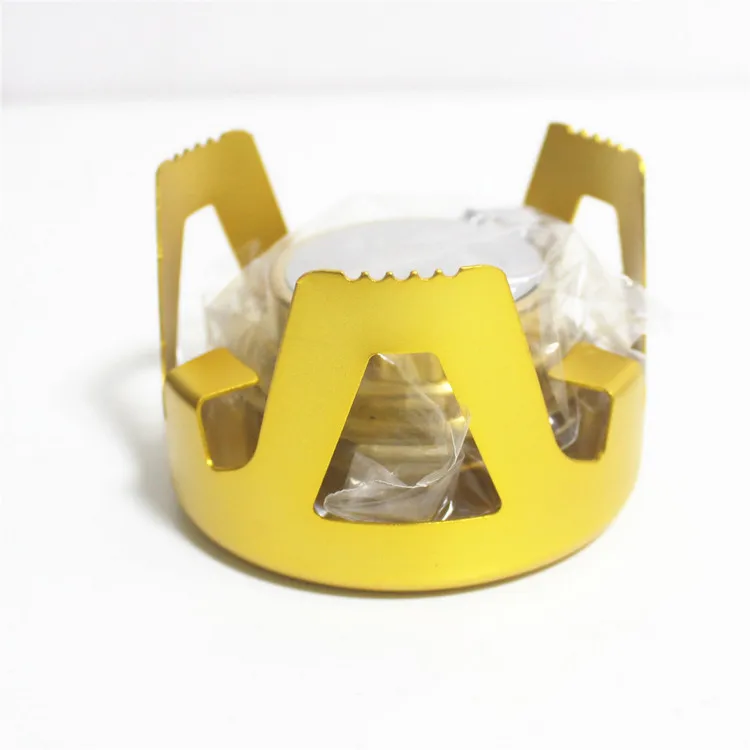 Outdoor Gas Fuel Stove Mini Lightweight Hiking Portable Camping Alcohol