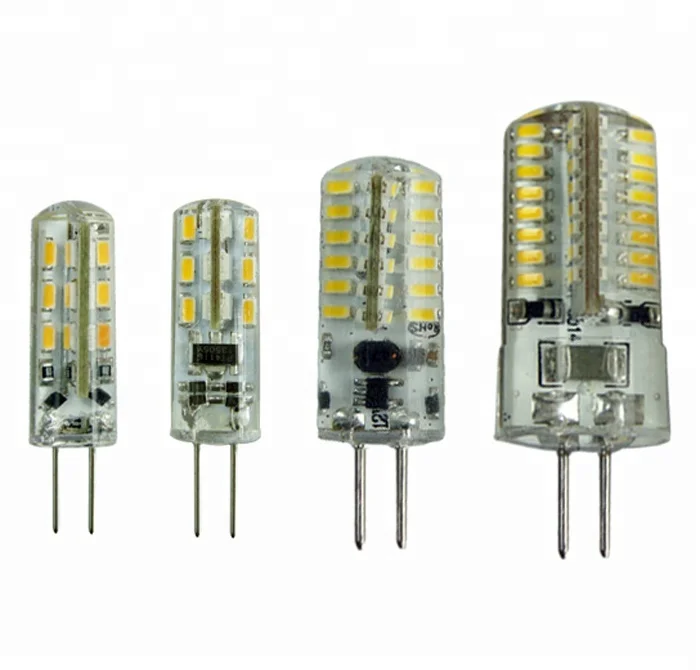 12V AC/DC 24V Energy Saving LEDs 3W G4 Mini Silicone Bulb Replace 20W Haloge Lamp
