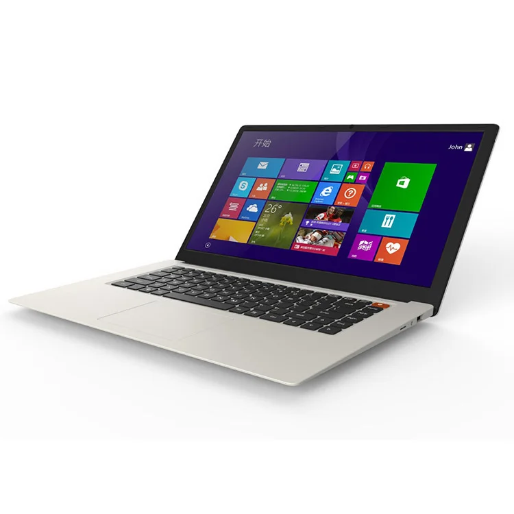 

15.6 inch laptop pc Z8350 4GB 64GB win 10 custom notebook computer, Silvery