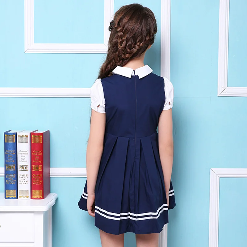 New Designs Kindergarten Primary School Uniform Designs Girl Pinafore ...