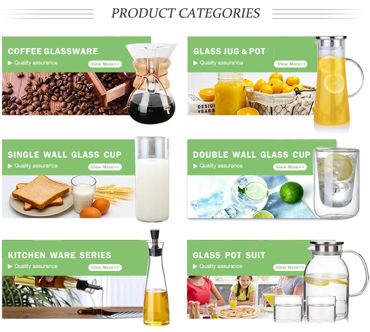 Manufacturers High Borosilicate Heatresistant Glass Tea Storage Glass