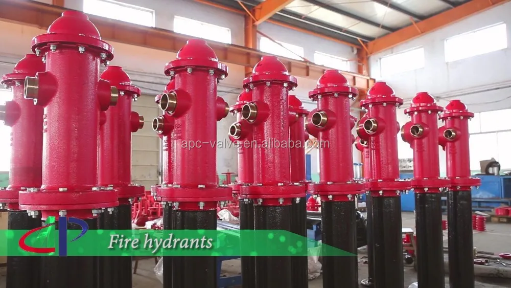 
FM UL Approved Dry Barrel Underground Fire fighting Hydrant Mechanical Joint Connection 